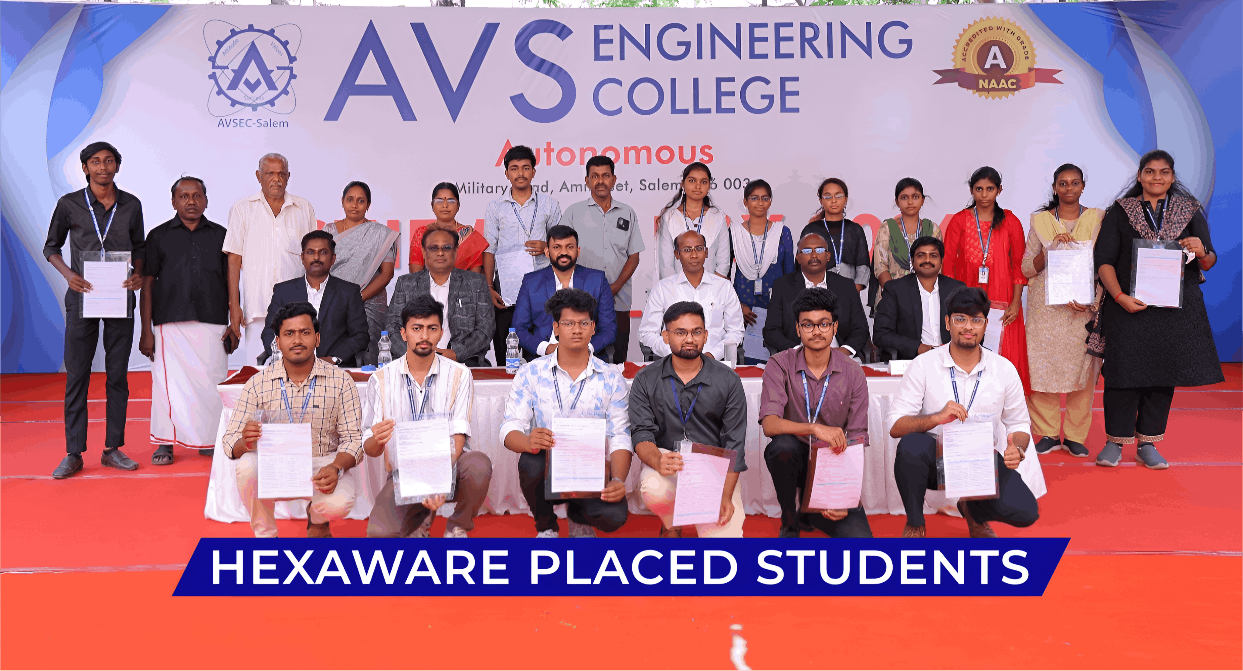 Hexaware placed students